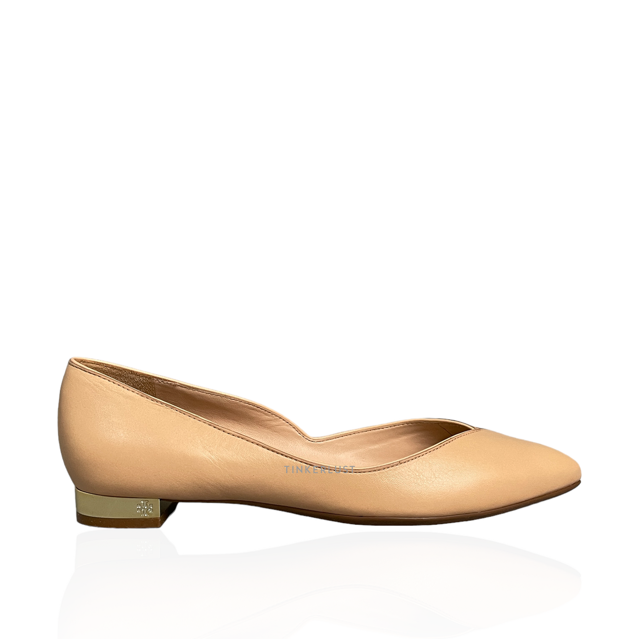 Tory burch best sale nude flats